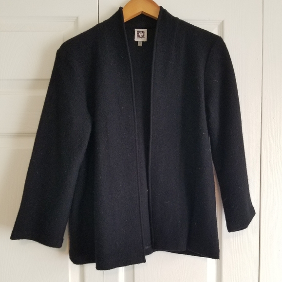 Anne Klein wool blazer/ cardigan - Picture 1 of 5